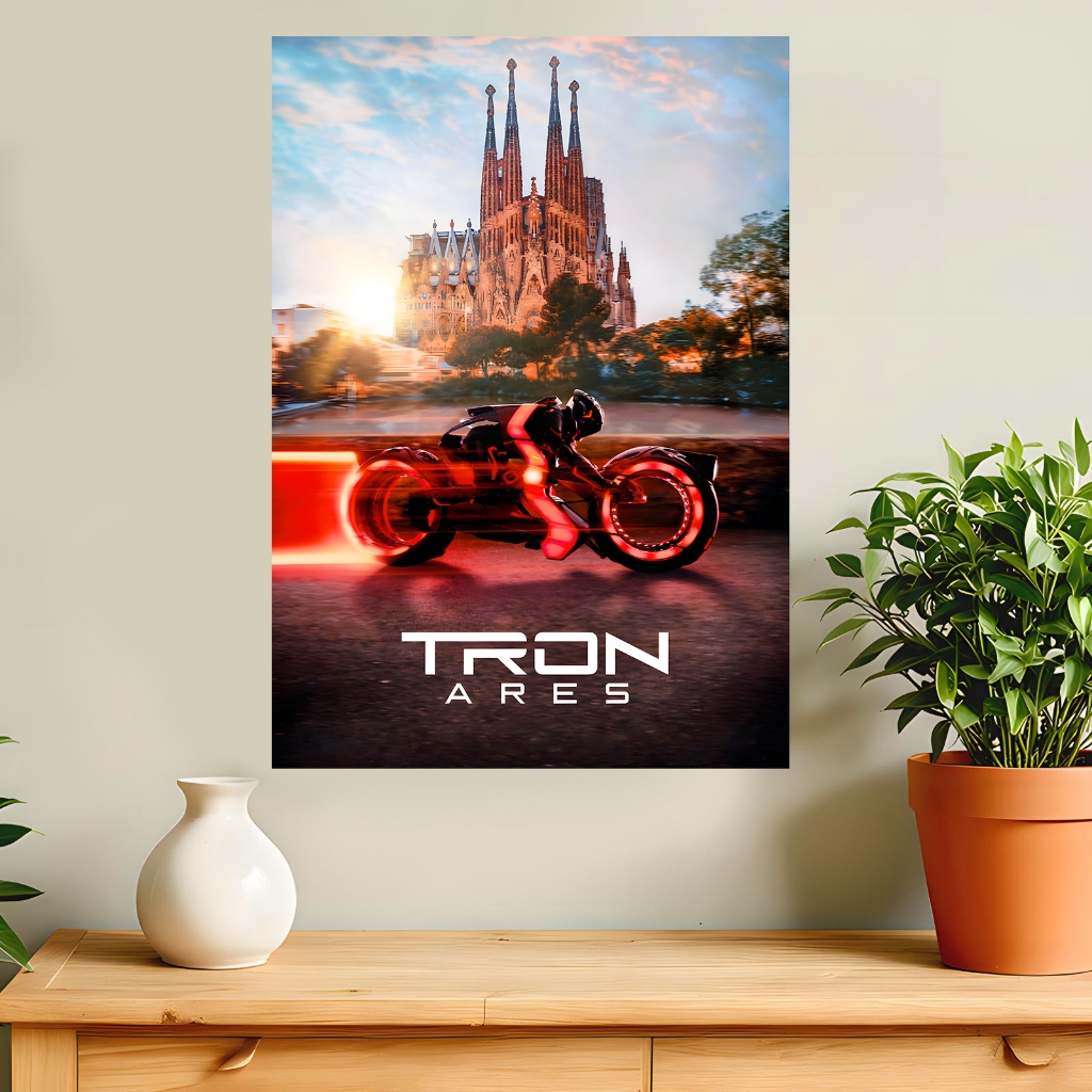 Tron Ares Poster & Frame Wall Decorative (116)