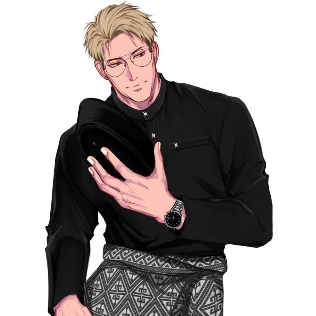 A6 Anime Art Print Fanart ภาพประกอบ 2D Husbandos