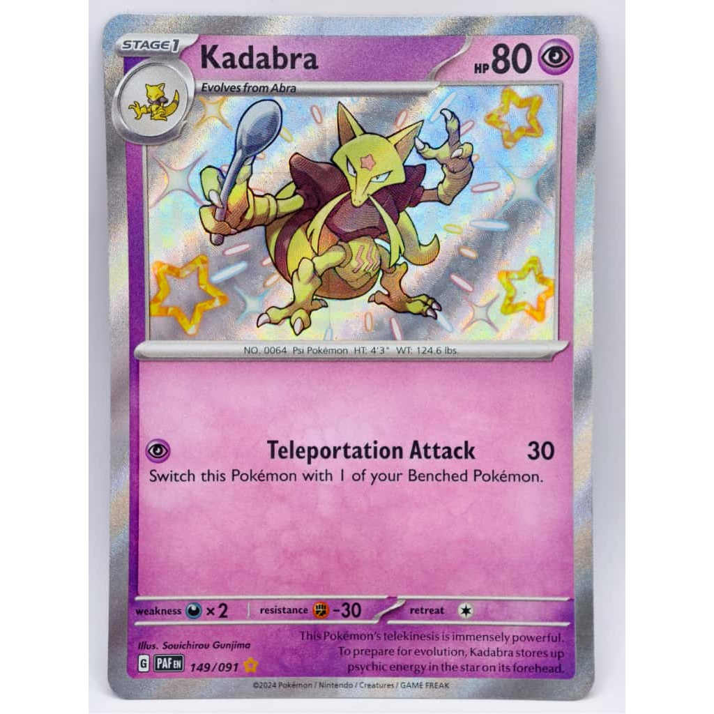 (ENG) Pokemon TCG -Kadabra :Paldena Fates (149/091)