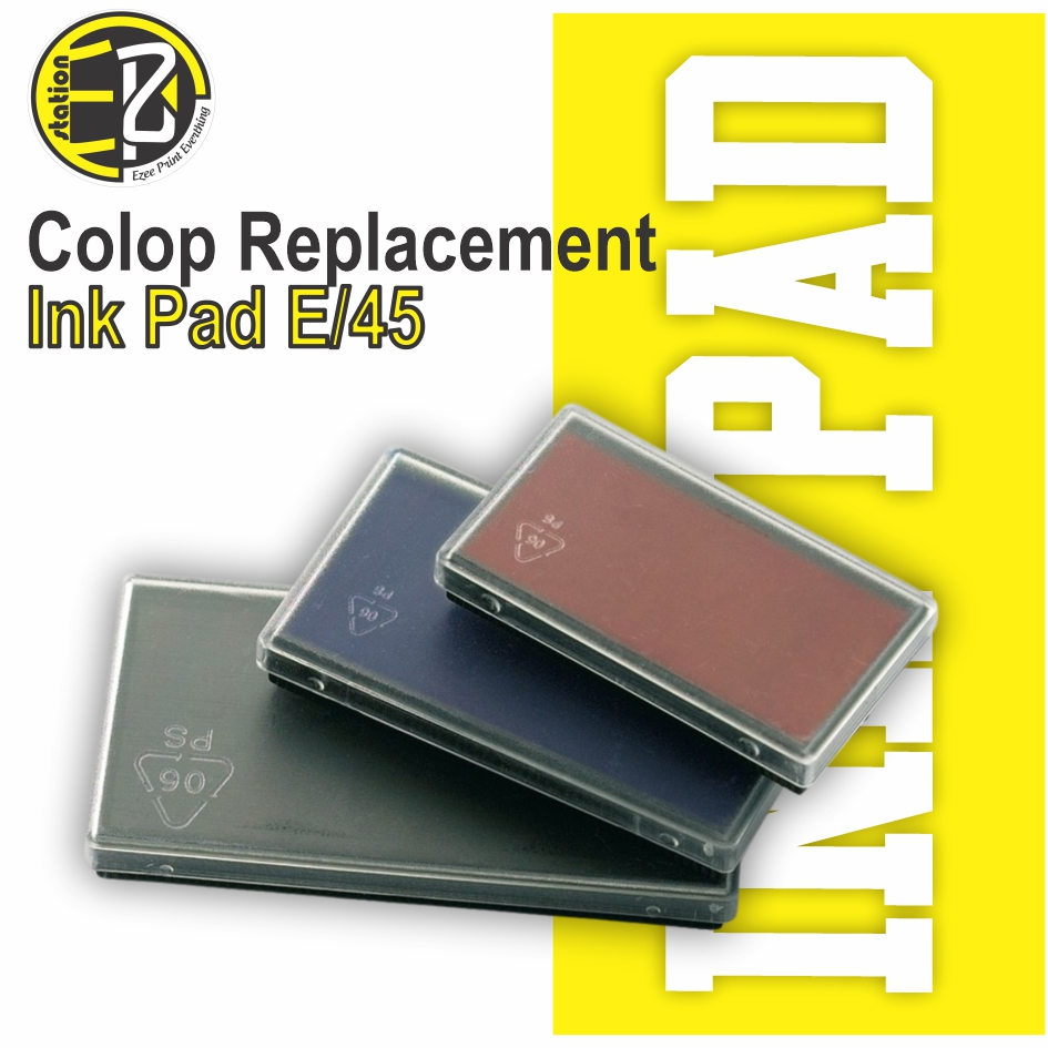 COLOP เปลี่ยน INK PAD E/45 สําหรับ P45