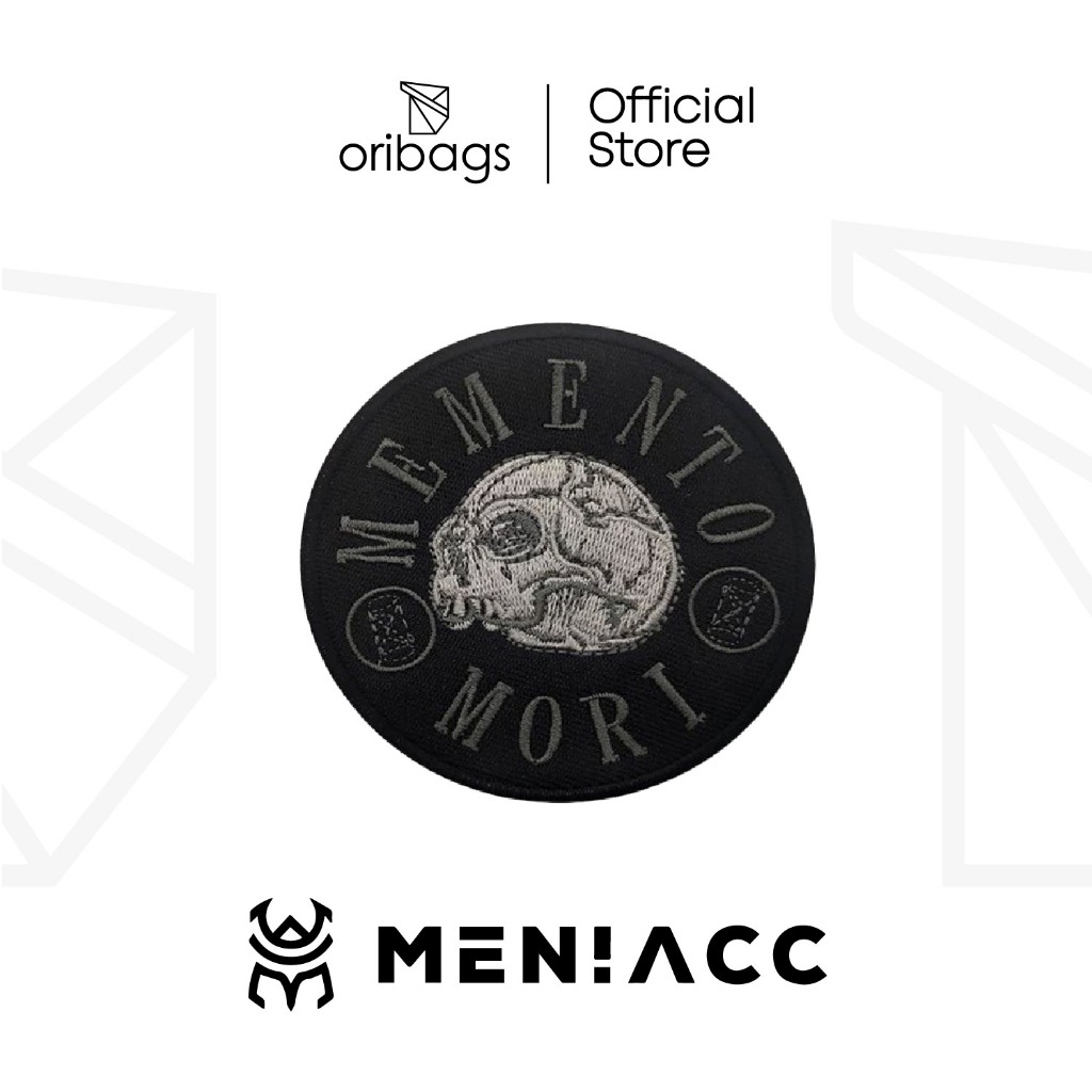 แผ่นแปะตีนตุ๊กแกปัก Meniacc Memento Mori