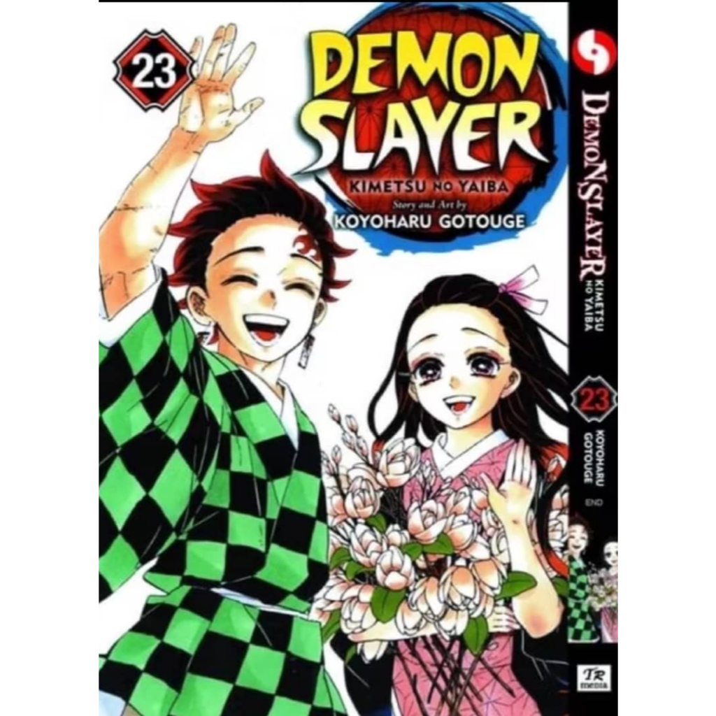 DEMON SLAYER ENGLISH COMIC VOL 1-23 (END) + น้ําและเปลวไฟ