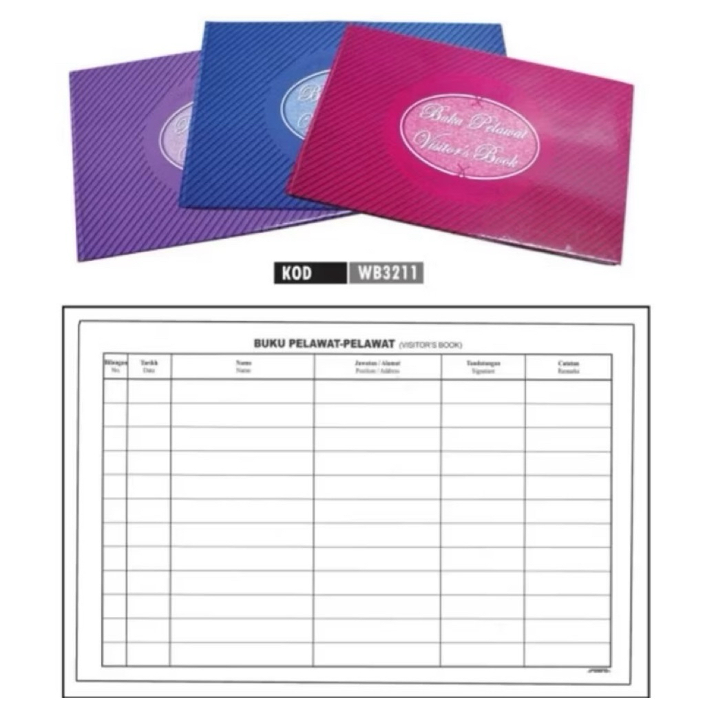 WB3211 หนังสือพยาบาลพร้อม KOD WB3211 ฝาครอบพลาสติกสําหรับบันทึกกฎหมาย