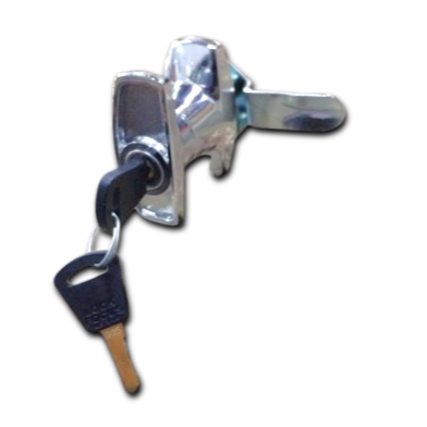 ZDC Chrome Small Tee Handle พร้อมปุ่ม A/HT8R/01/3A/Q74 KA60005 สําหรับประตู, ประตู