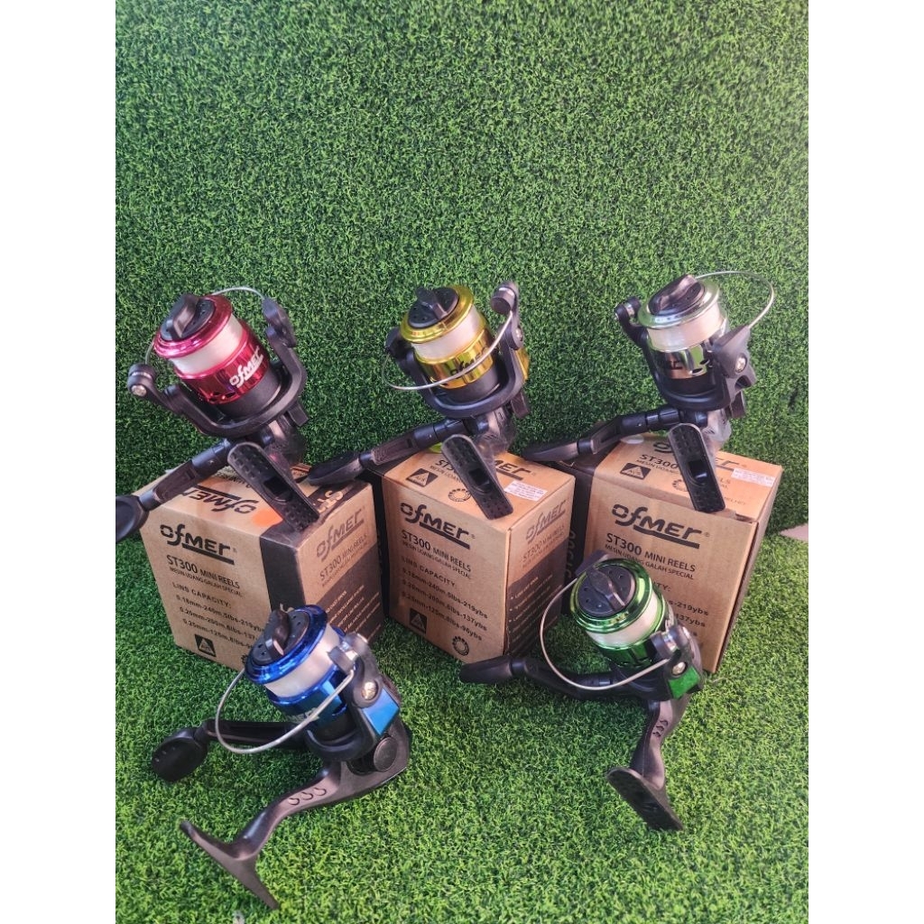 Ofmer ST300 Mini Reel 2025 Fishing Pole กุ้ง