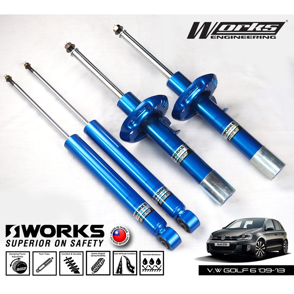 VOLKSWAGEN GOLF MK6 09"~13" - WORKS ABSORBER