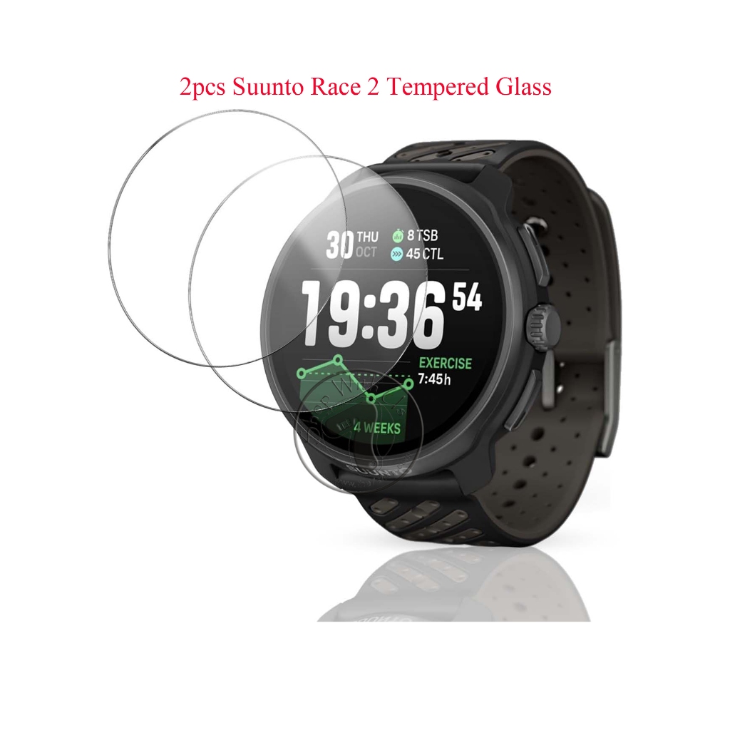 [ใหม่] ฟิล์มกันรอยหน้าจอกระจกนิรภัย Suunto Race 2