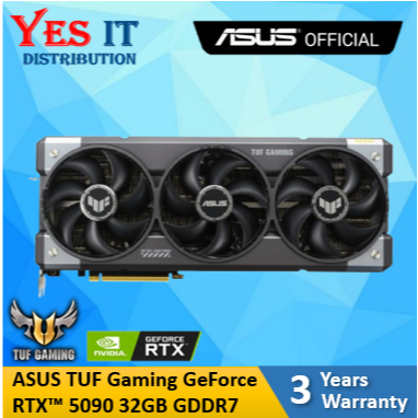 ASUS ROG Asral RTX5090/ TUF Gaming RTX 5090 32GB GDDR7 Edition กราฟิกการ์ด/ROG Asral LC GeForce RTX 