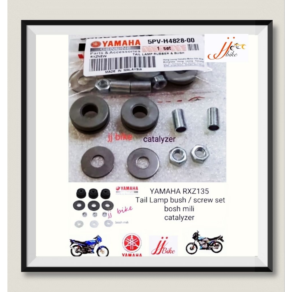 ไฟท้าย RXZ RUBBER BUSH YAMAHA mili n ctlz RXZ135 ครบชุด