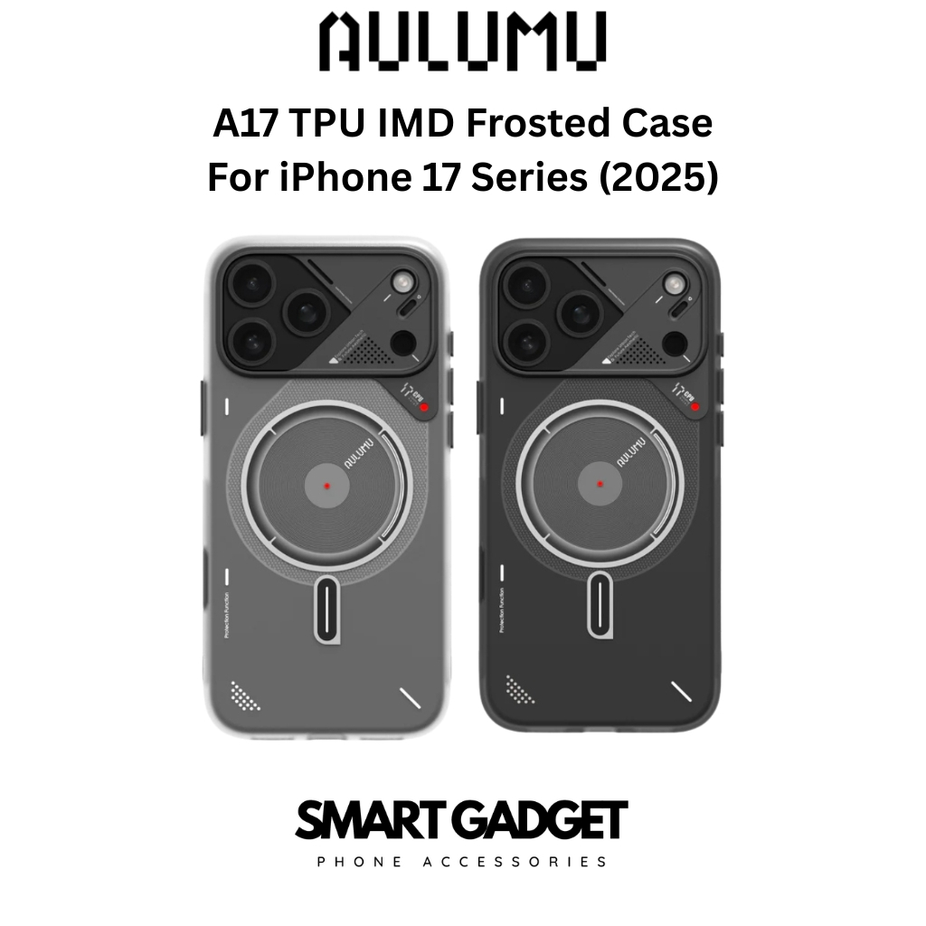 AULUMU A17 TPU IMD Frosted Case สําหรับ iPhone 17 SERIES (2025)