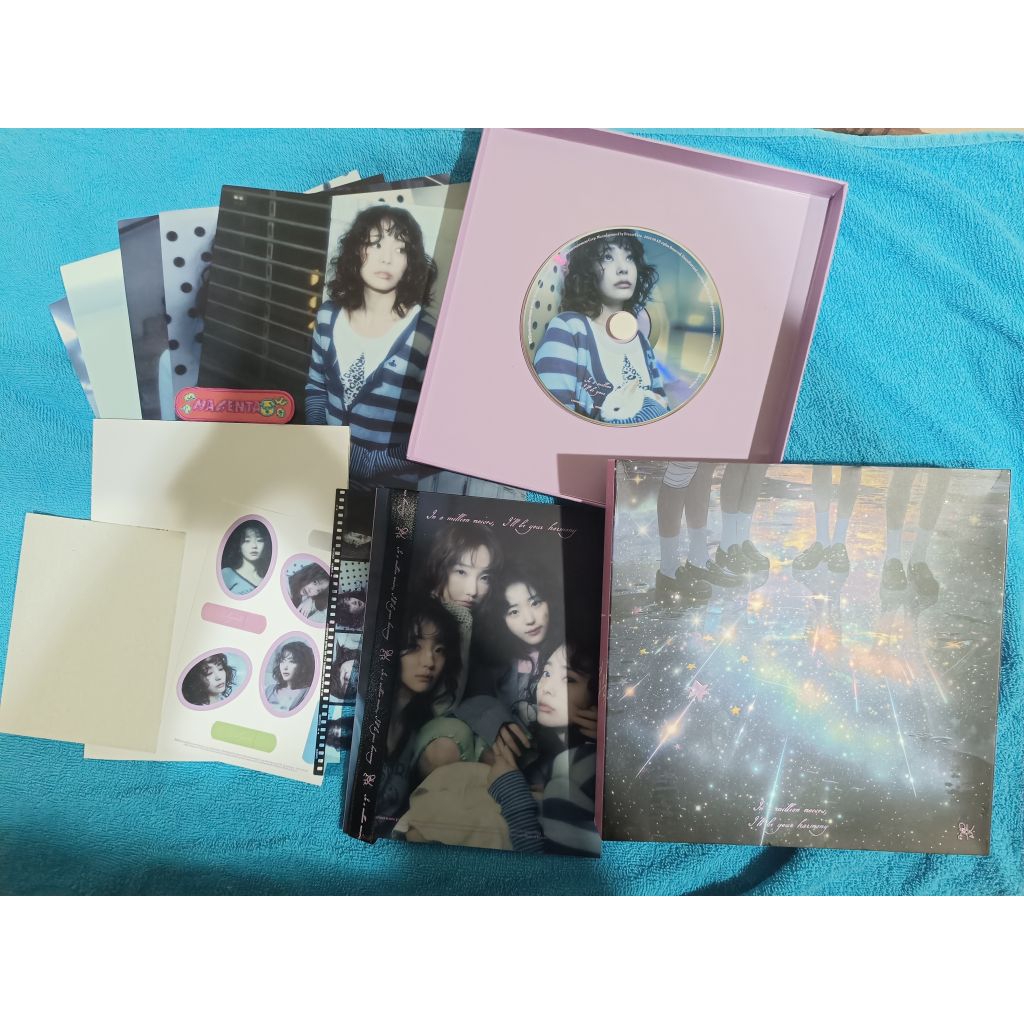 (ซีดี Siyeon) QWER Official Random Inclusions (IN A MILLION NOISES, ILL BE YOUR HARMONY) อัลบั้มที่ไ