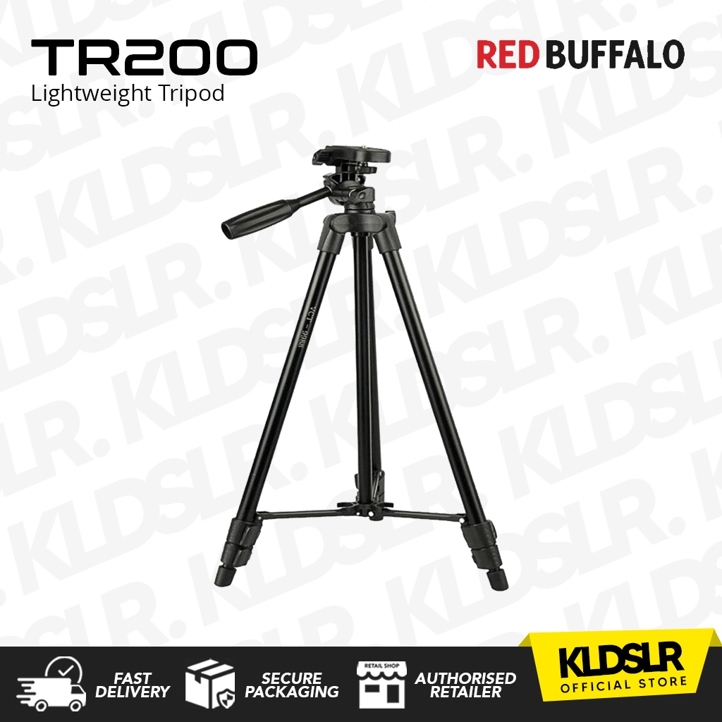 Red Buffalo TR-200 / TR200 ขาตั้งกล้องน้ําหนักเบาสําหรับกล้อง Mirrorless