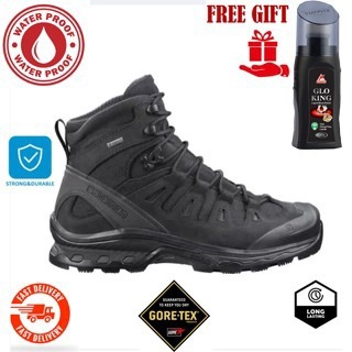 Salomon Force Quest 4D GTX (เดินป่าและยุทธวิธี) รองเท้า D1 HIGH CUT และ D2 SHORT CUT Kasut Taktikal 