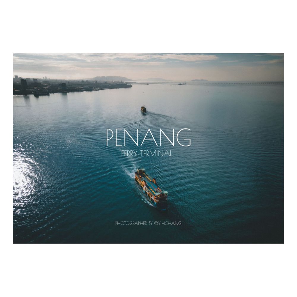 ของที่ระลึกโปสการ์ด - Penang Ferry Terminal Ferry - Yih Chang Studio