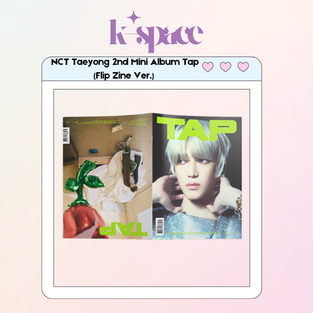 NCT Taeyong 2nd Mini Album Tap (Flip Zine Ver.)