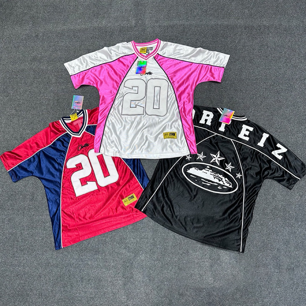 ใหม่ 5 Star CTZ Jarsey Tee เสื้อยืดแขนสั้น Unisex สไตล์สตรีท