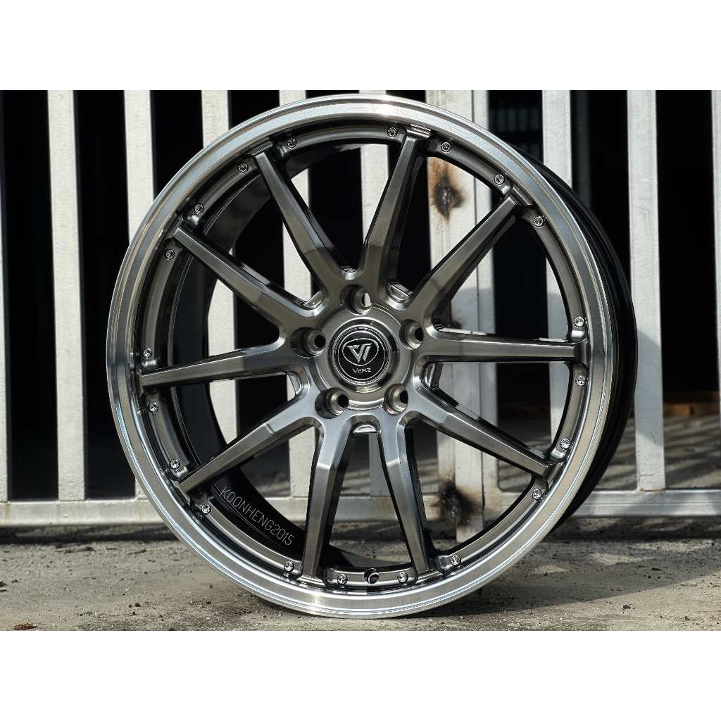 ใหม่ปลอมกีฬาขอบ 11.7KG CT FORGED ล้อทํางาน VERZ KCV02 20x9J 5x120 ET32 -