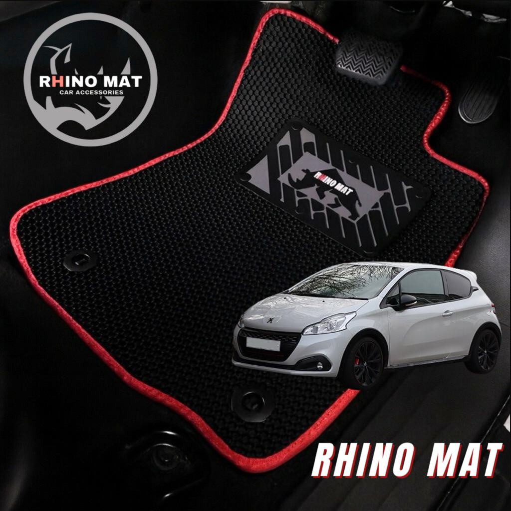 Rhinomat Classic Peugeot 208 2013 - นําเสนอพรมปูพื้นรถยนต์และพรม