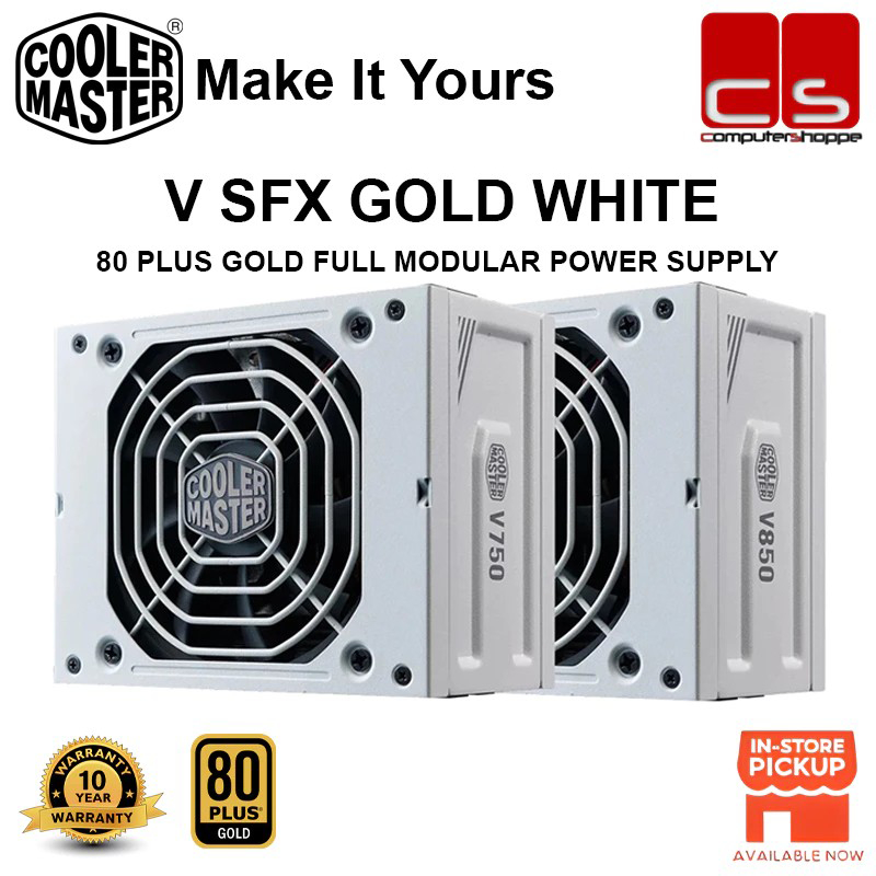 COOLER MASTER V SFX 750W / 850W 80 PLUS GOLD FULL MODULAR พาวเวอร์ซัพพลาย PSU