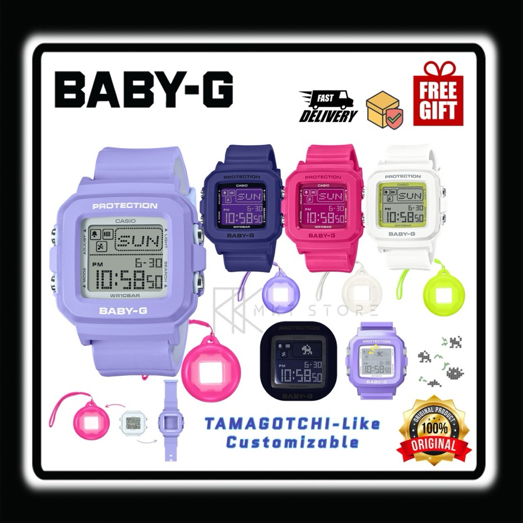 Casio Baby-G + Plus Digital Tamagotchi-Like BGD-10K / BGD-10K-2 / BGD-10K-4 / BGD-10K-6 / BGD-10K-7 