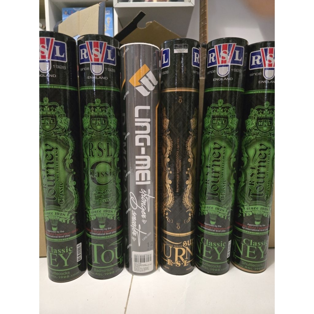 ลูกขนไก่มือสอง/ ลูกแบดมินตันมือสอง/ RSL Supreme RSL Classic