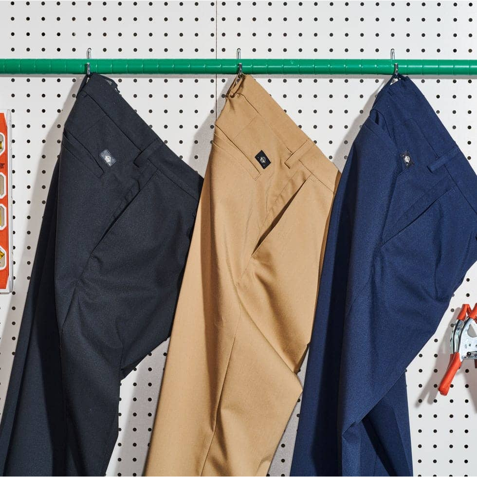 DOKR STRAIGHT CUT SLACK PANT KAIN TEBAL BERGETAH