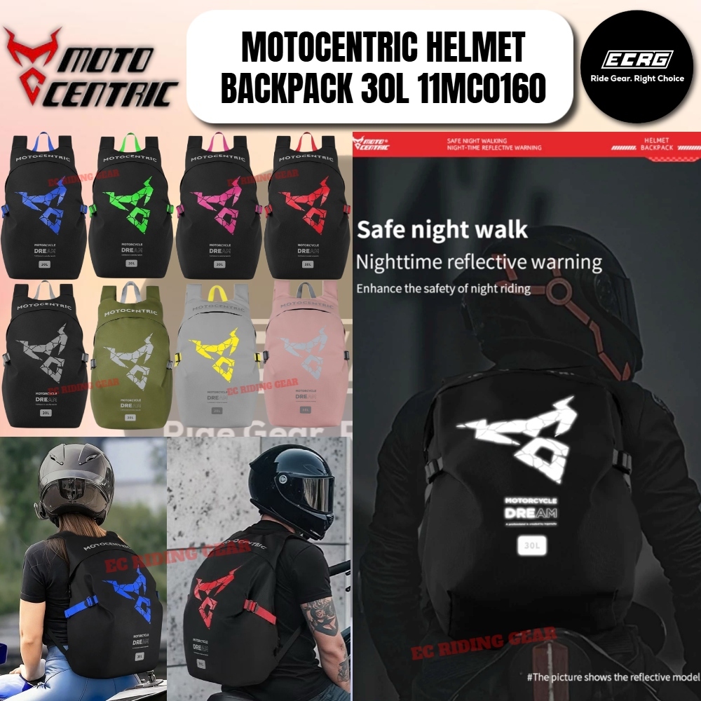 MOTO CENTRIC BACKPACK HELMET BACKPACK (30L) 11MC0160