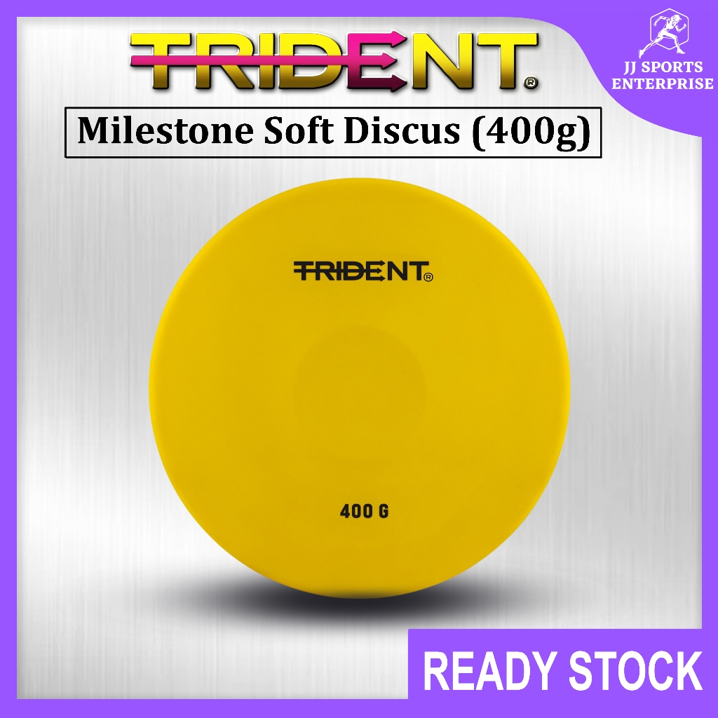 Trident Milestone Soft Discus Lempar Cakera (400g) Discus Soft