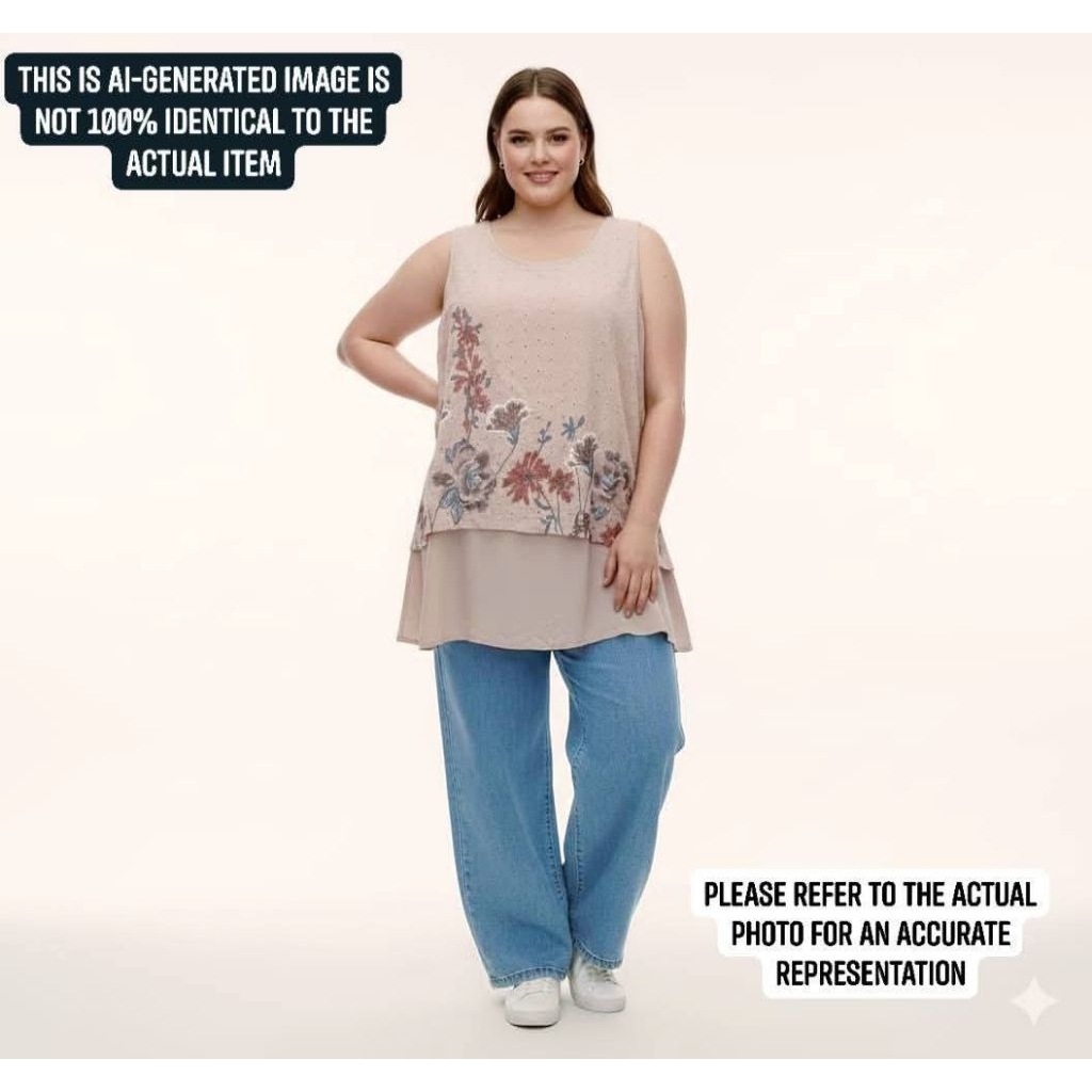 PLUS SIZE LADIES TOPS 49" BUNDLE