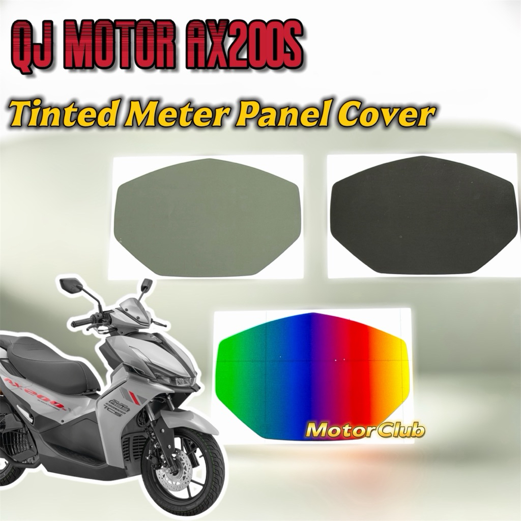 หน้าจอ QJMOTOR AX200S AX 200S AX 200 S เมตรติดตั้งอุปกรณ์เสริมอุปกรณ์เสริม MODIFY PROTECTOR