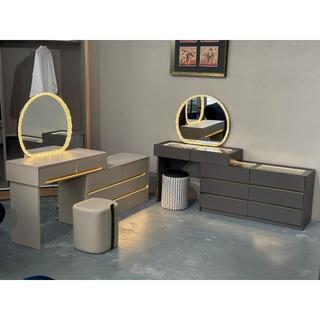 ✨ Free Install ✨NEW MODEL Dressing Table ~ Dressing Table ~Stool ~Vanity Table~LED Meja Dandanan 套房
