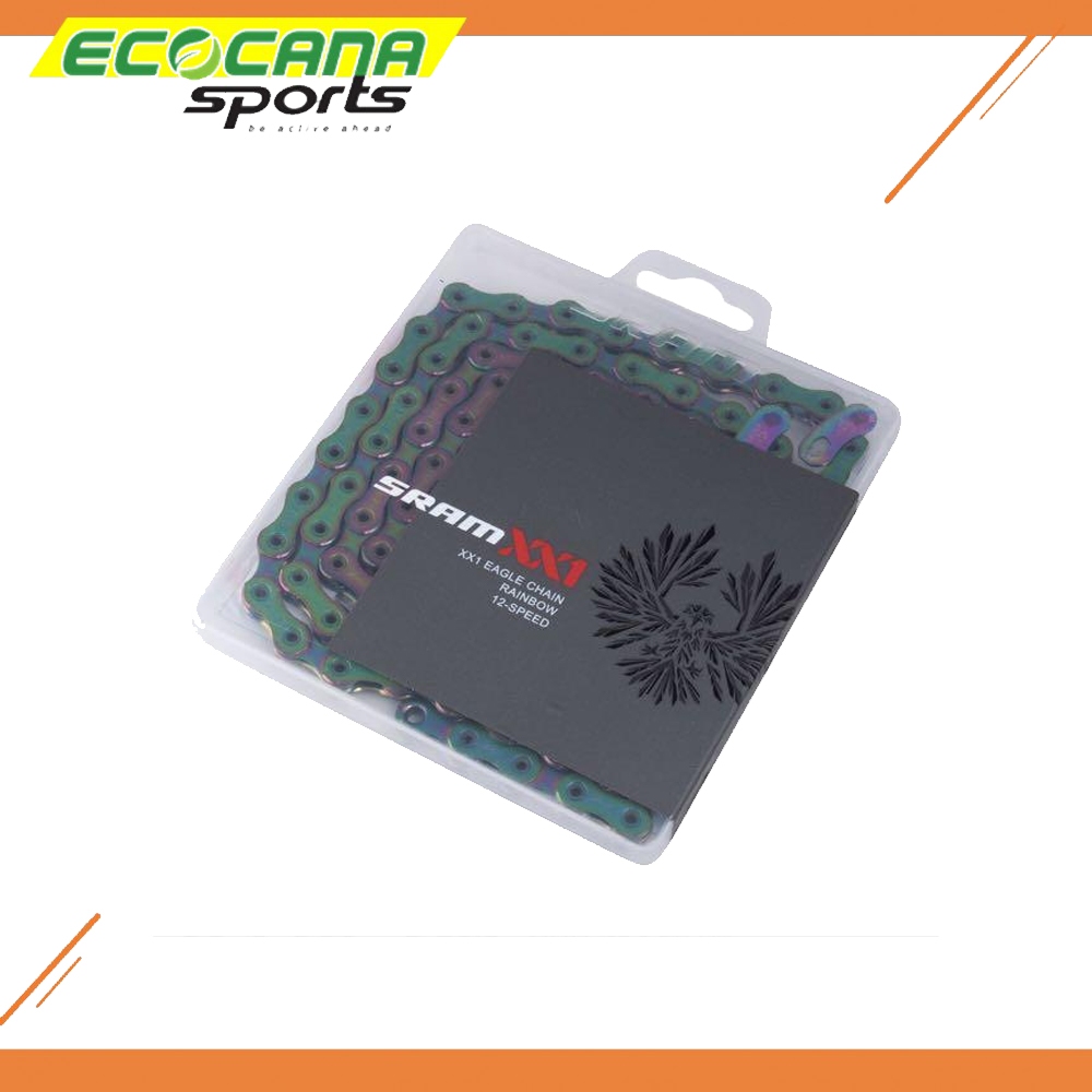 SRAM XX1 Eagle Chain 12 สปีด PC 1290 126 Links Rainbow
