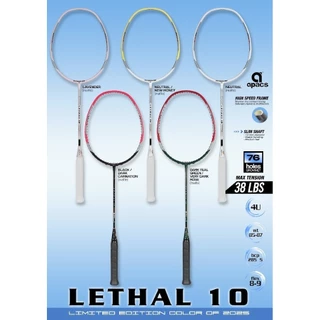 ไม้แบดมินตัน APACS LATHAL 10 ( สีรุ่นลิมิเต็ดสําหรับปี 2025 )