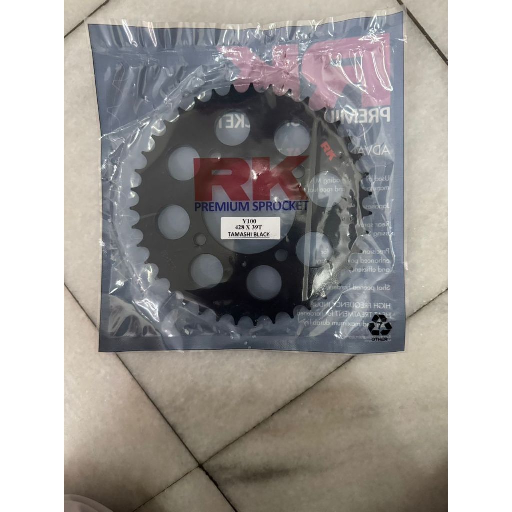 SPROCKET RK428 TAKASAGO BLACK TAMASHI