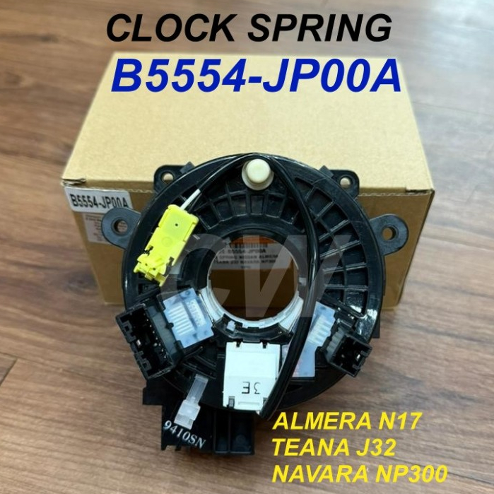 NISSAN ALMERA N17 TEANA J32 NAVARA NP300 AIR BAG SIRRAL CABLE CLOCK SPRING B5554-JP00A B5554-1EK0A