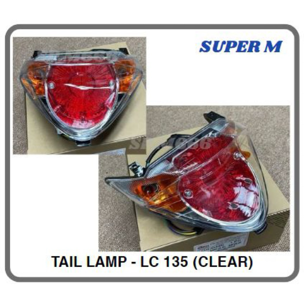 YAMAHA LC135 V1 LC135V1 LC V1 LC 135 TAIL LAMPU BELAKANG SE SPECIAL EDITION (CLEAR)