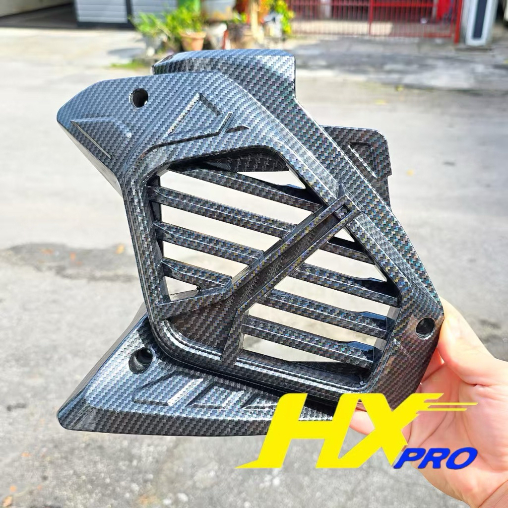 NVX155 V2 V3 ฝาครอบวิทยุ CARBON COOLANT COVER NVX