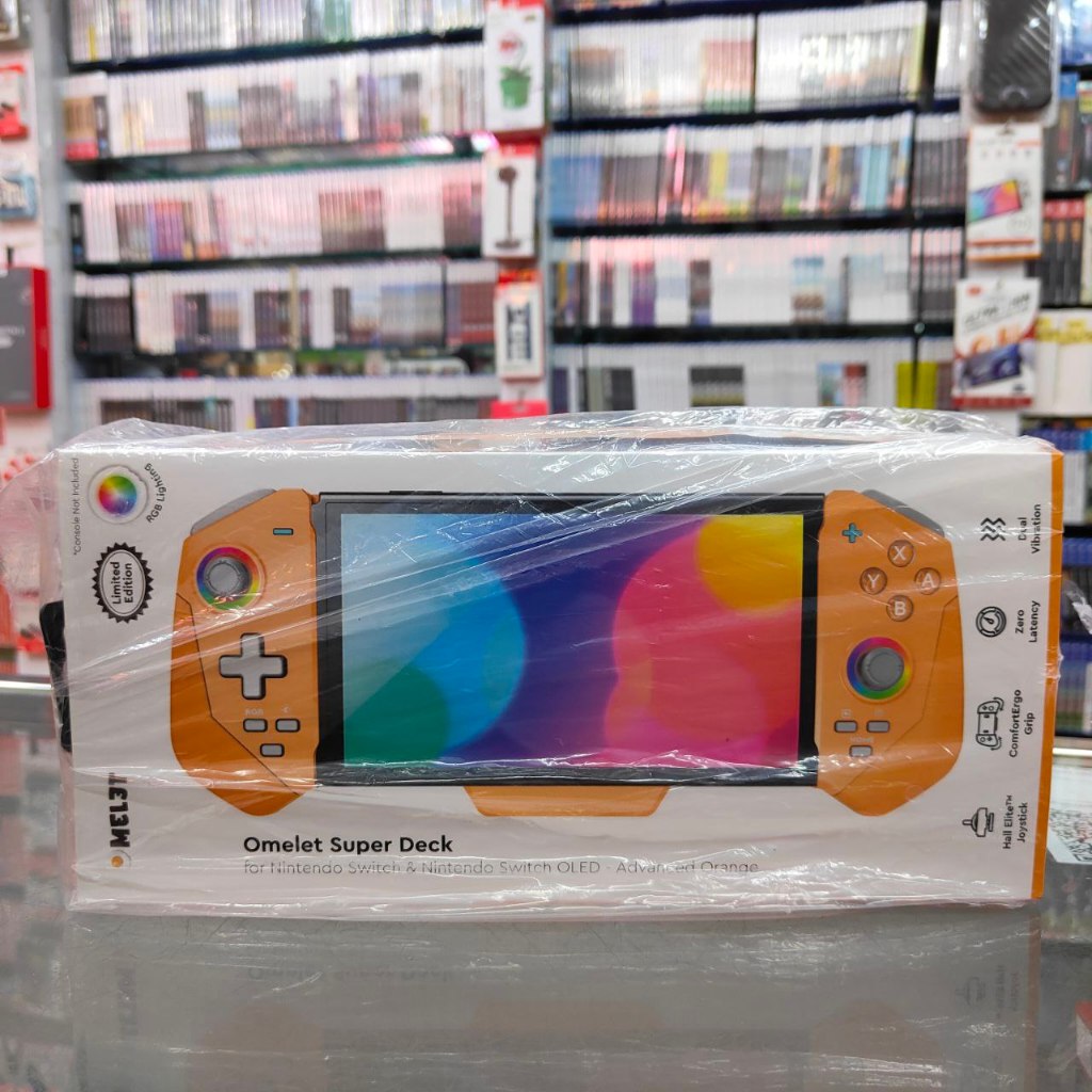 NS OMELET GAMING SUPER DECK JOYCON สีสุ่มใหม่และซีเมนต์