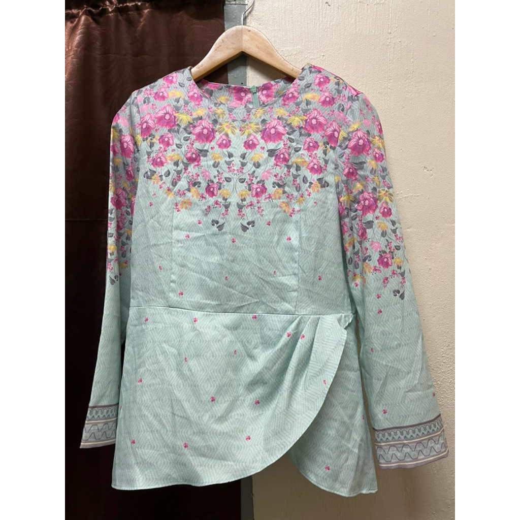 แบรนด์ใหม่ JOVIAN MINI KURUNG สีมิ้นต์