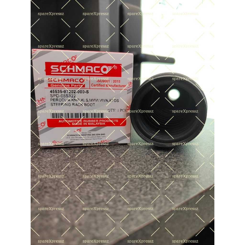 SCHMACO STEERING RACK BOOT LH/RH SPD-05S322 สําหรับ KELISA/KENARI/VIVA/MYVI
