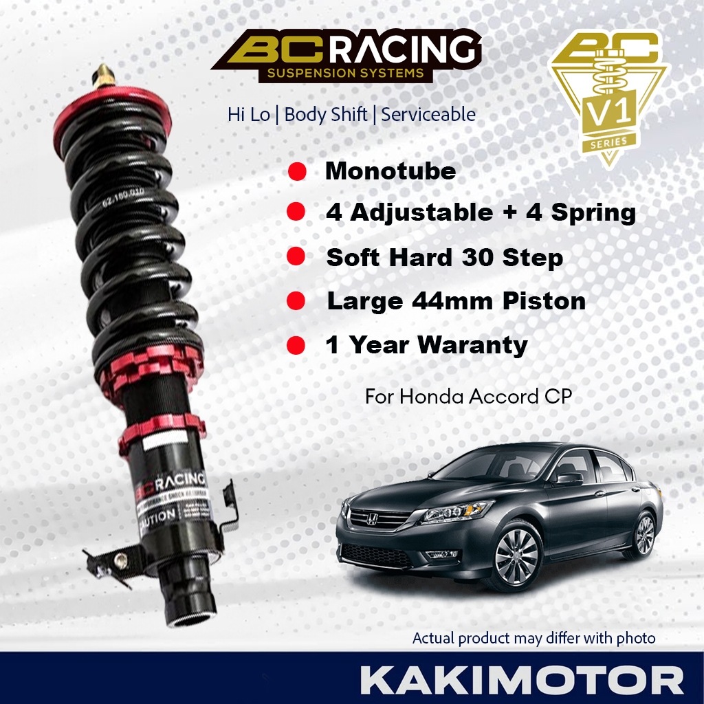 HONDA ACCORD CP 2008-2013 -BC RACING V1 SERIES SUSPENSION สามารถเป็น ADJUSTED