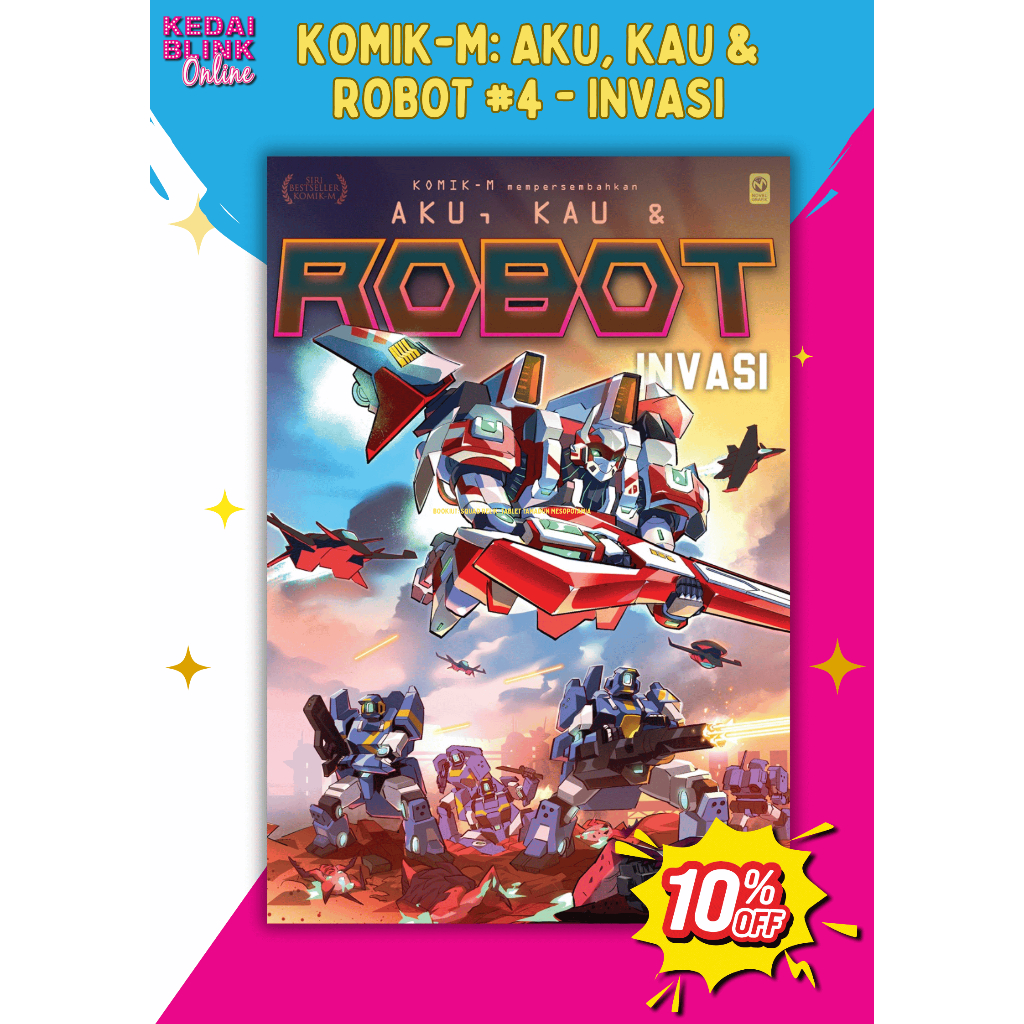 BLINK X COMIC-M, I, YOU & ROBOT 4: INVASI