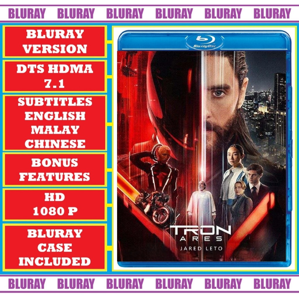 TRON ARES (2025) - BLURAY VERSION EBY4962