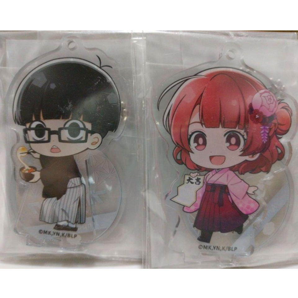 Blue Lock x Animate Cafe Collaboration - ขาตั้งอะคริลิค (EGO JINPACHI & TEIERI ANRI)