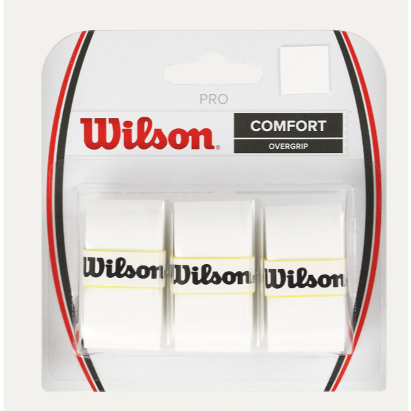 Wilson Pro Comfort Overgrip x3 สีขาว WRZ4014WH 2512314900