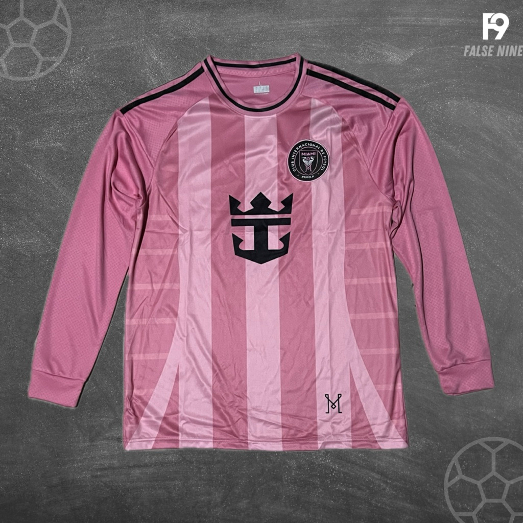 INTER MIAMI 2025/26 HOME LONG SLEEVE KIT GRED AAA