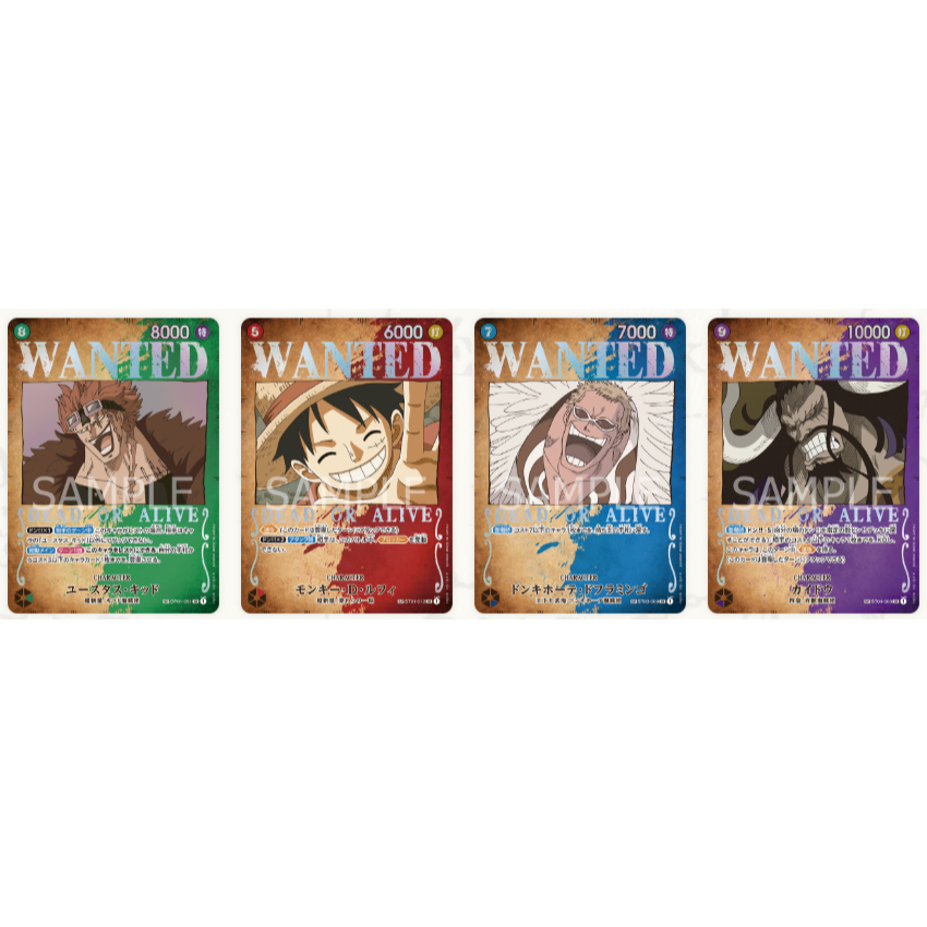 ONE PIECE CARD GAME OP03 SP OP01-051 ST03-009 ST04-003 SP รุ่น JP