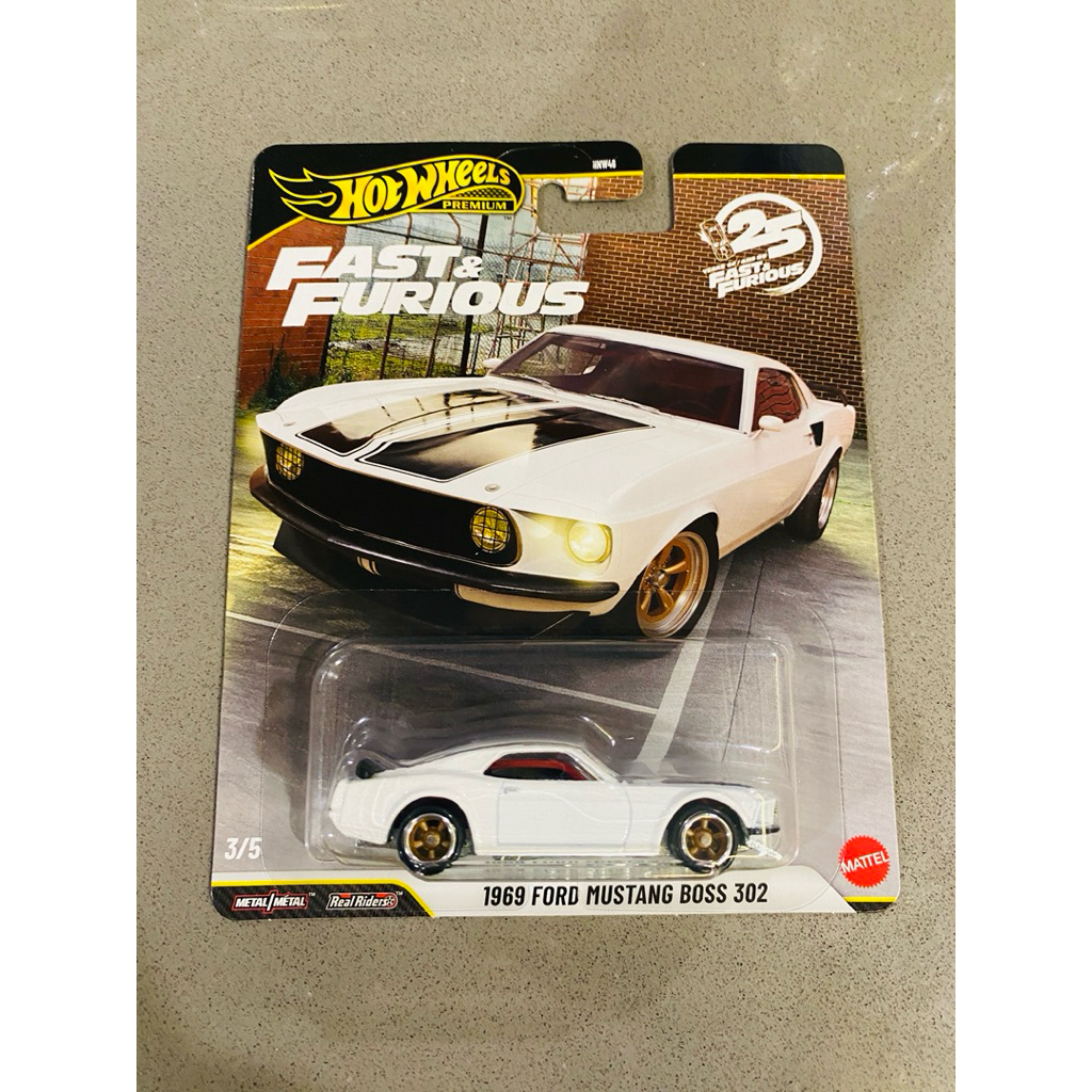 Hot Wheels Premium Fast & Furious 1969 Ford Mustang Boss 302 รถหล่อ