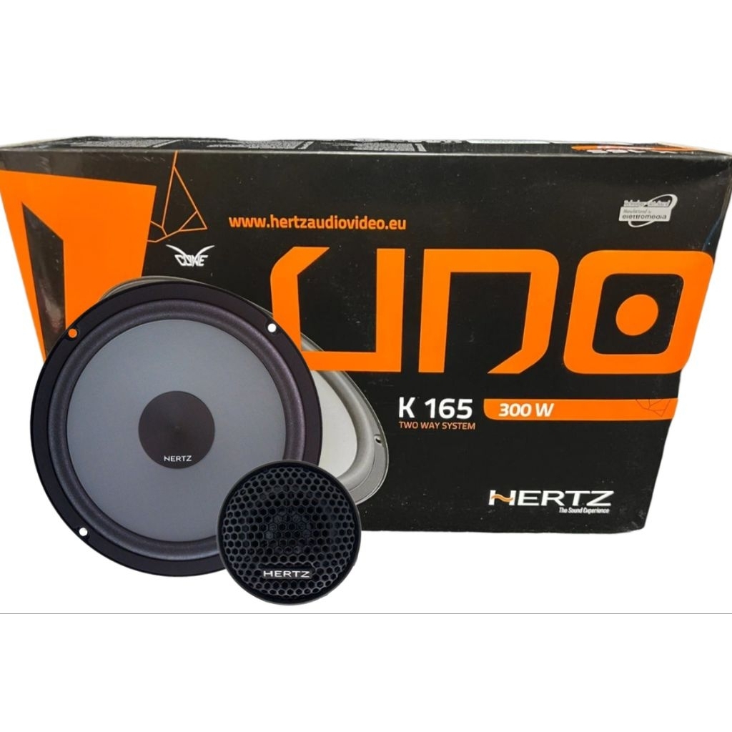 Hertz uno k165 ส่วนประกอบ 2 ทาง 300 วัตต์