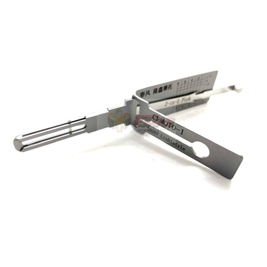 LISHI 2-in-1 CFMOTO-1 Lock Pick & Decoder (SS207)